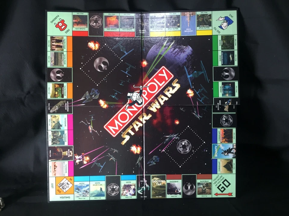 unplayed 1997 Star Wars Limited Collector's Edition Monopoly Board Game - Image 2 of 4