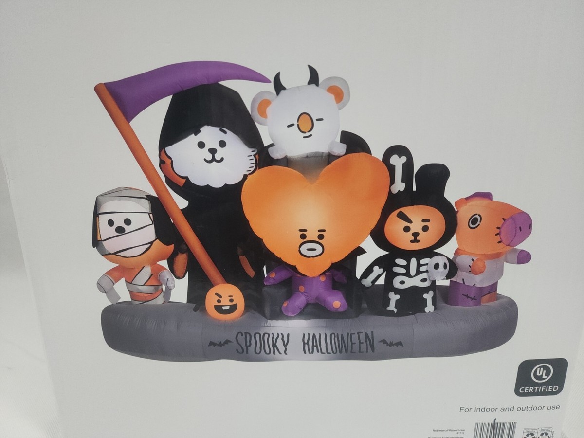 Line Friends BT21 Scene for Halloween By Airblown Inflatable 8.5ft