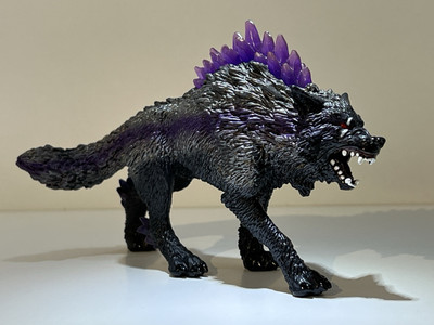 Schleich Eldrador Schattenwolf (42554) Sammler-Spielzeug