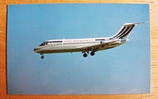 TEXAS INTERNATIONAL AIRLINES Douglas DC-9 Postcard
