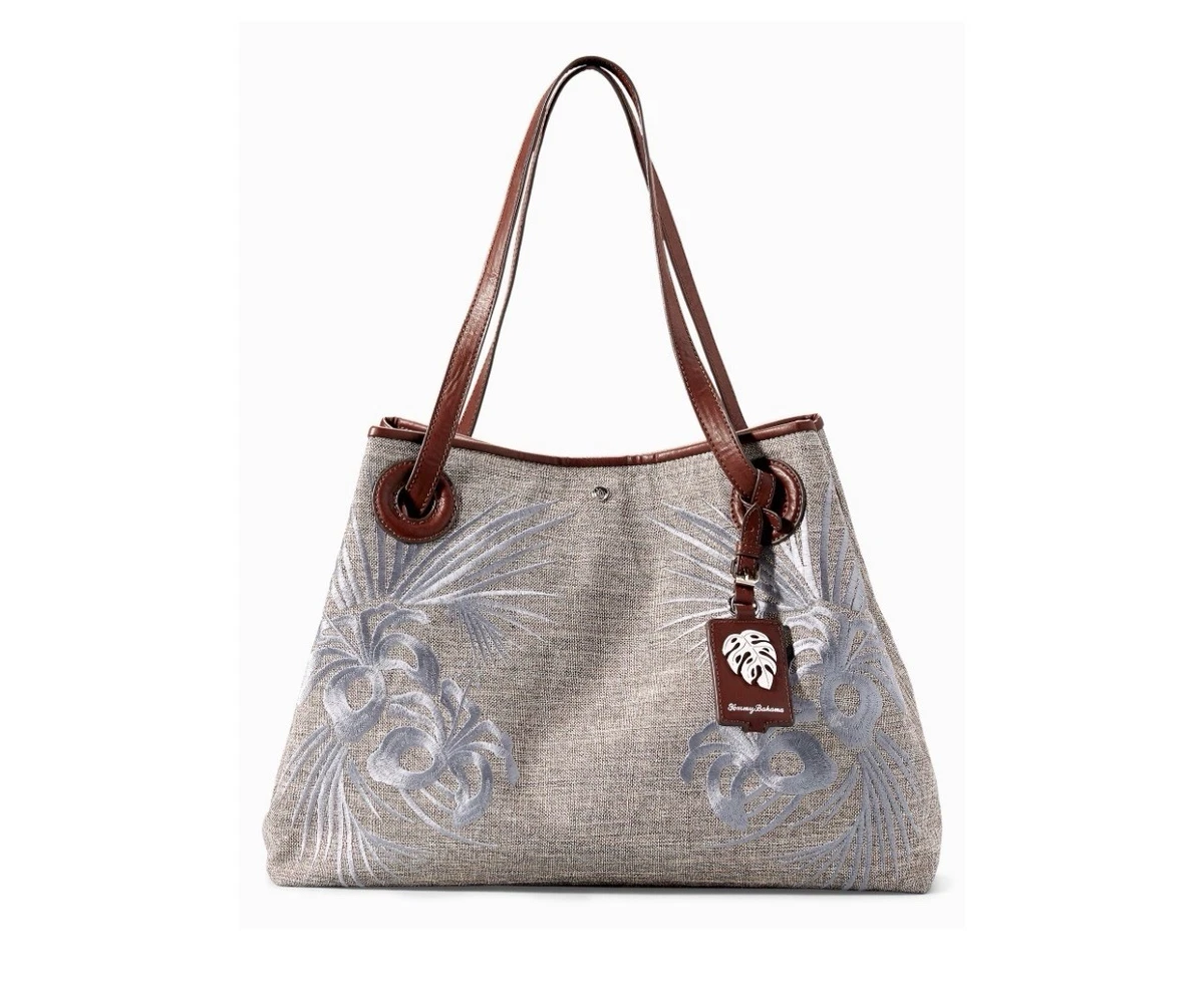 Tommy Bahama Floral Leather Exterior Bags & Handbags for 