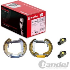 BREMBO BREMSBACKEN VORMONTIERT HINTERACHSE PASSEND FÜR CHEVROLET CORSA OPEL