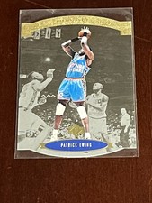 1995-96 SP NBA All-Stars Die-Cut Patrick Ewing #AS8 Gold Insert Knicks HOF Mint