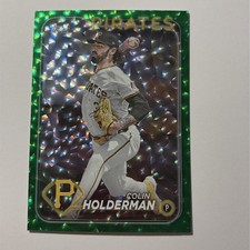 2024 Topps Update Series - Colin Holderman #US172 Green Crackle Foil /499