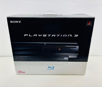 SONY PS 3 PS3 PlayStation 3 CECHB00 Game Console 20GB Black With Box japan USED