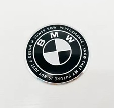 Set Of 4pcs Emblem Fit For Bmw 68mm Wheel Center Hub Caps Logo Badge Rim Hubcaps