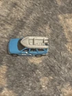 Matchbox Jeep Grand Cherokee Ocean Research Teal with Raft Mattel Vintage 1999