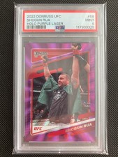 2022 Panini Donruss UFC Shogun Rua #58 Purple Laser  65/99 PSA 9 Pop 1