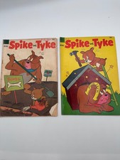 Spike and Tyke Comic Lot (2 Issues) Dell Comics #499 & #577 – MGM 1953–1954 Vint