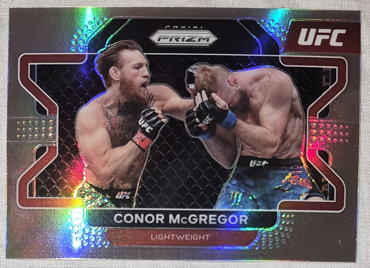 CONOR MCGREGOR 2022 Panini Prizm UFC SILVER PRIZM #39