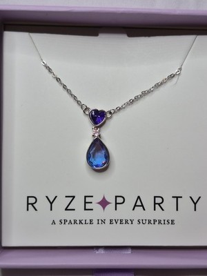 Ryze Necklace 925 Sterling Silver See Description For Stone Details 