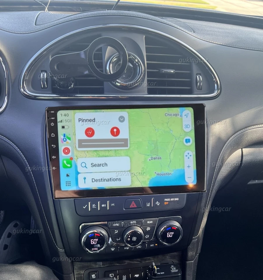 10.1" For 2013-2017 Buick Enclave Carplay Android14 Car Stereo Radio GPS 4+64GB Foto 2 de 4