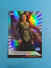 Tamina 2021 Topps WWE Women's Rainbow Foil Wrestling Card # 6 J0305