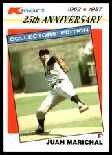Juan Marichal 1987 Topps Kmart 25th Anniversary Baseball's Stars of the  #6