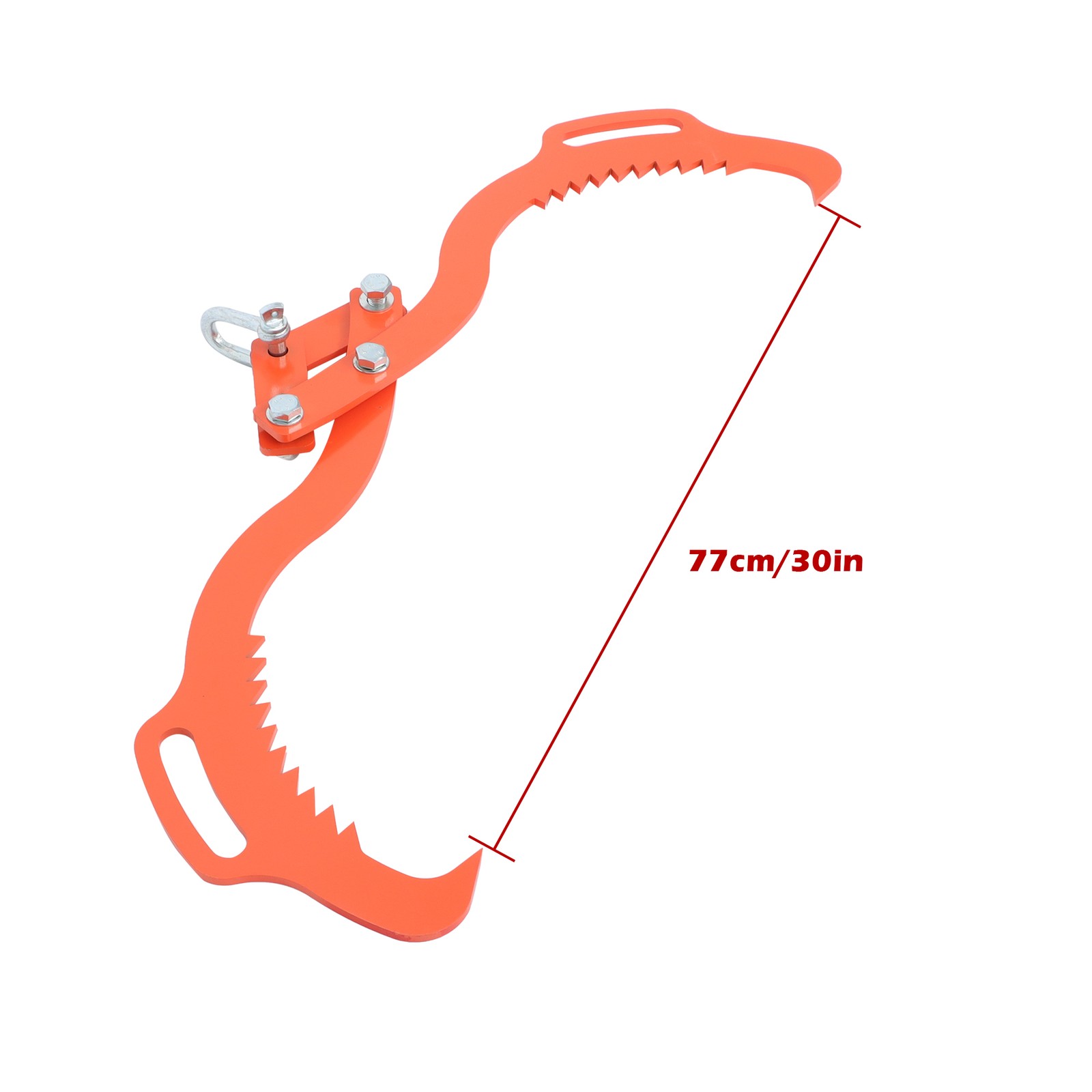 1× Heavy Duty 2 Claw Timber Log Lifting Logging Tongs Grabber Tong 30" Claw Hook
