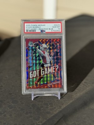 2020 Panini Mosaic Got Game Kyler Murray #GG25 PSA 10 GEM MT | eBay