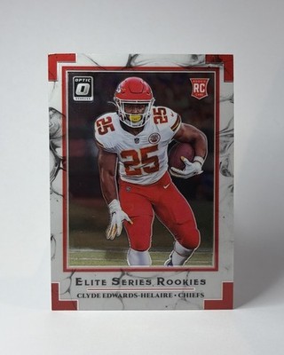 2020 Clyde Edwards-Helaire Panini Donruss Optic Elite Series Rookies #ESR-CEH RC