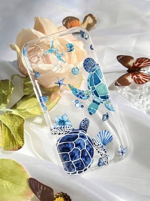 Transparent Ocean Turtle Starfish Soft Silicone Case For Galaxy A13 5G
