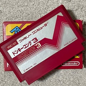DONKEY KONG 3 Nintendo Famicom Japan Import Free shipping FedEx DHL Tested
