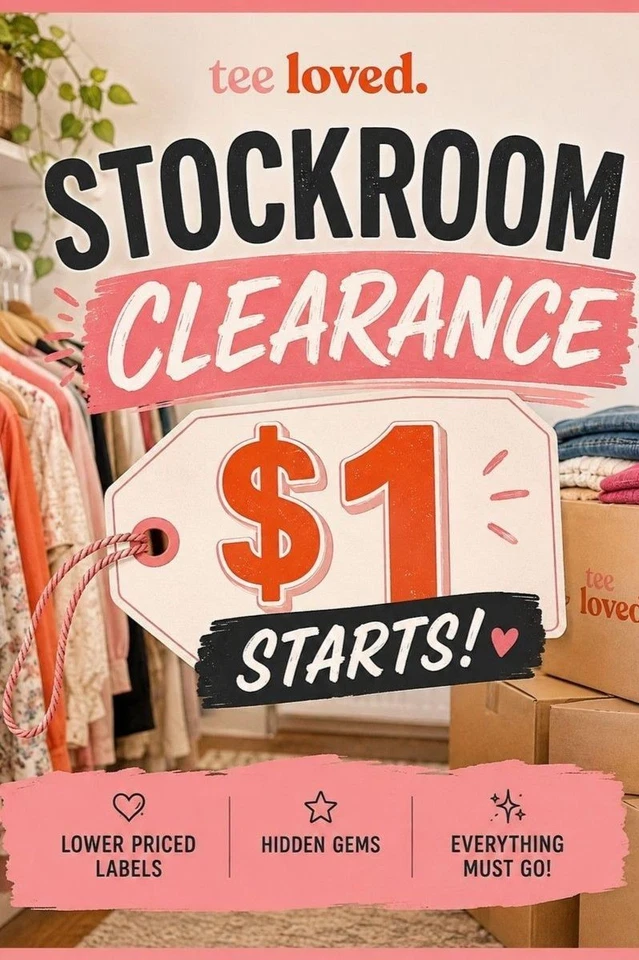 🚨 STOCKROOM CLEAR OUT | $1 STARTS