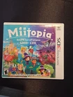 Nintendo 3DS Miitopia Epic Face-Off Between Good Evil Game - Tested