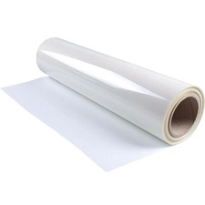 Clear Self-Adhesive Laminating Roll, Bulk 12" x 50 FT Glossy Sticker Laminate...
