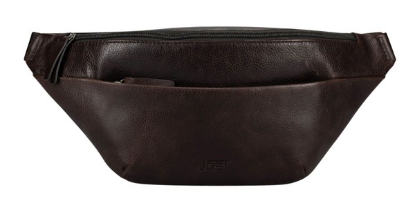 Jost London Crossover Bag GüRteltasche UmhäNgetasche Brown Dunkelbraun Neu-image