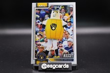 2026 Topps Series 1 Celebration - #M-27 Mascot Mascot Card Milwaukee Brewers