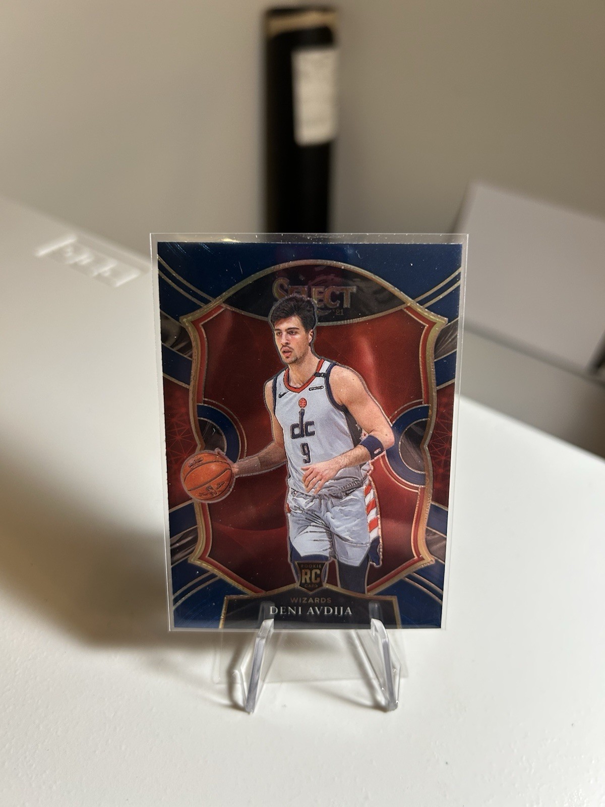 2020-21 Panini Select Retail Blue Deni Avdija RC #69 Washington Wizards