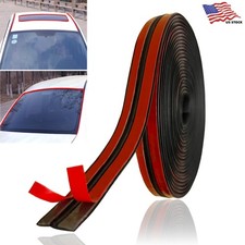 Car Roof Windshield Rubber Seal Strip Trim Edge Molding Protector Guard 14mmx5m