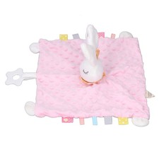 Baby Security Blanket Cute Soft Baby Teething Stuffed Dolls Plush Teething