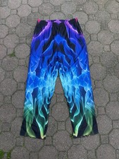 DMT Pants Muticolor 90s Parachute Pants Large Vtg Y2K