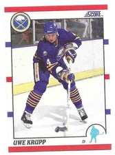 UWE KRUPP 1990-91 SCORE CARD NM-MT+ CONDITION