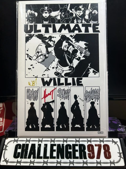 ULTIMATE WILLIE #1 TRADE-DRESS Double Signed - Waite & Marat - LTD 60
