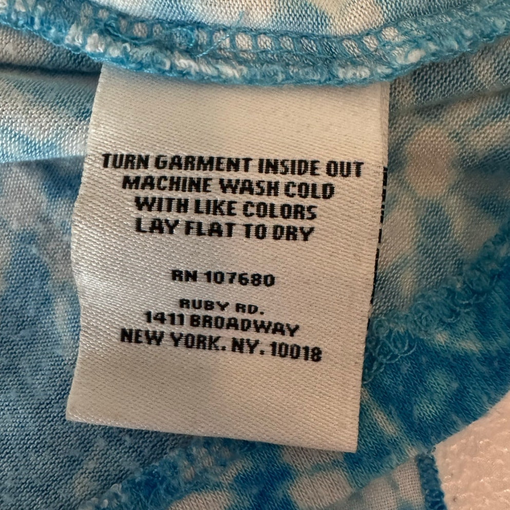 Ruby Rd. Geometric Tie Dye Print Stretch Tunic To… - image 5