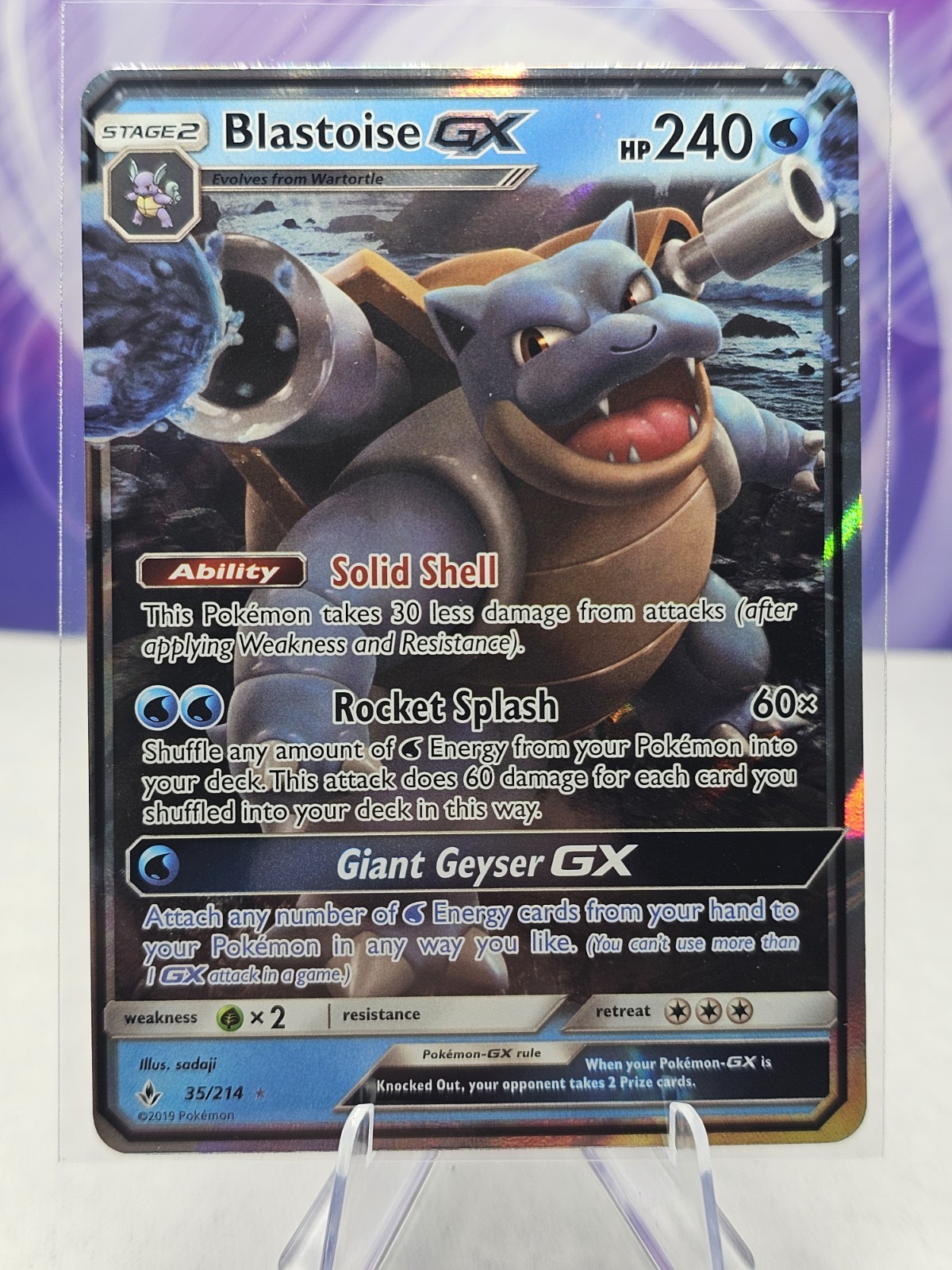 blastoise gx pokemon card value Amazon.com: Evolution Card Set - Blastoise GX 35/214 - Sun Moon Unbroken  Bonds