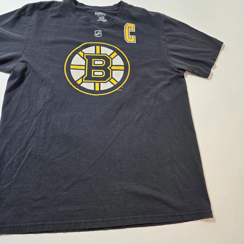 Camiseta deportiva de hockey Boston Bruins Zdeno CHARA Reebok NHL Shirsey usada talla L Foto 4 de 4