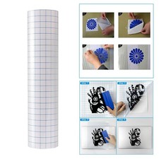 12"x3.28 Feet Roll Clear Transfer Tape Application Paper Transfer Tape Rolls