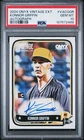 Rare POP 4 - 2024 Onyx Vintage EXT #VACOGR Konnor Griffin Autograph PSA 10
