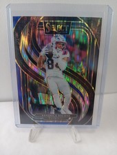 2024 Panini Select - Premier Level Kendrick Bourne #176 Black & Blue Shock Prizm