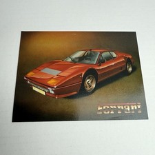 FERRARI 512 BB  / carte postale / Keith Harmer /used