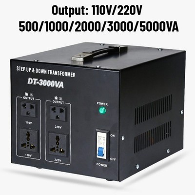 220V-110V/110-220V Schritt nach oben und nach unten Spannungsumrichter 0.5-5KVA