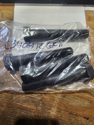 Qty 4** C340412GR8  Automann Hendrickson Hex Shock Bolt 3/4 -10in X 4-1/2in GR8