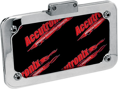 Accutronix LED License Plate Frame Billet Aluminum Polished LPF60-SP Universal