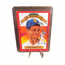 Donruss 1990 Diamond Kings Ken Griffey Jr #4 Mariners MLB Baseball Trading Card
