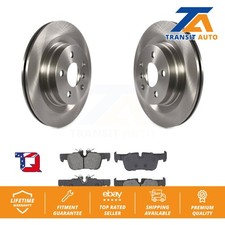 Brake Rotor Semi-Metallic Pad Rear Kit For BMW X1 Mini X2 Cooper Countryman 228i