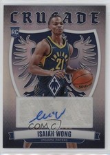 2023-24 Panini Phoenix Crusade Signatures Isaiah Wong #CS-IWO Rookie Auto RC