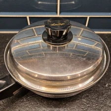 Lustre Craft Sauce Pan 9" 1.5 Qt Multicore 5 Ply Stainless Steel Pot With Lid