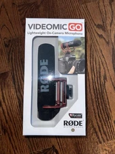 Rode VideoMic GO Lightweight On Camera Microphone Great Condition Tested Mint