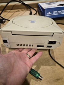 Sega Dreamcast HKT-3030 Console with Controller Power Supply And Controllers